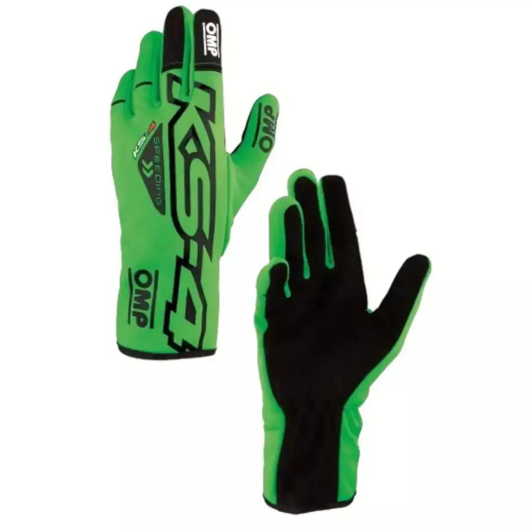 OMP KS-4 Kart Gloves - Child Sizes image 1