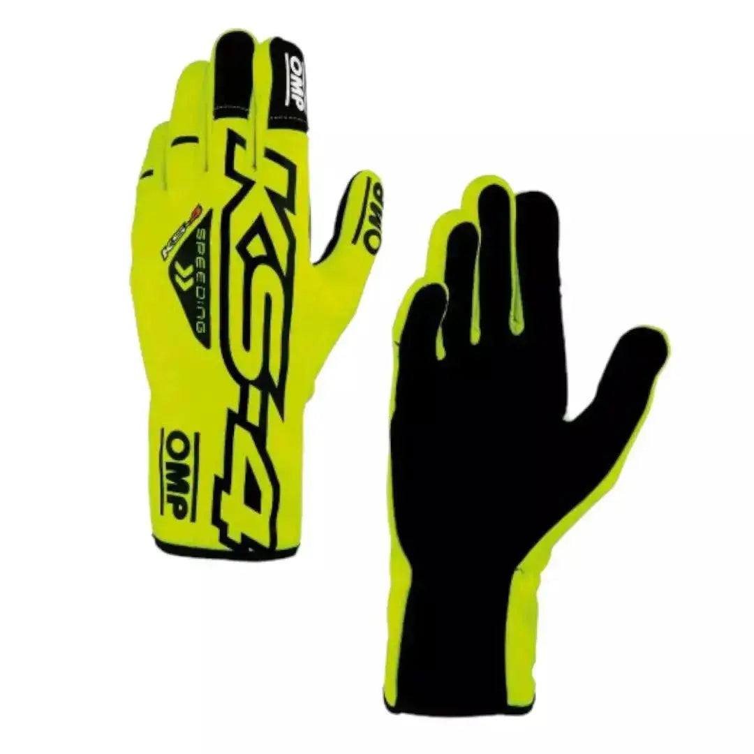 OMP KS-4 Kart Gloves - Child Sizes image 4