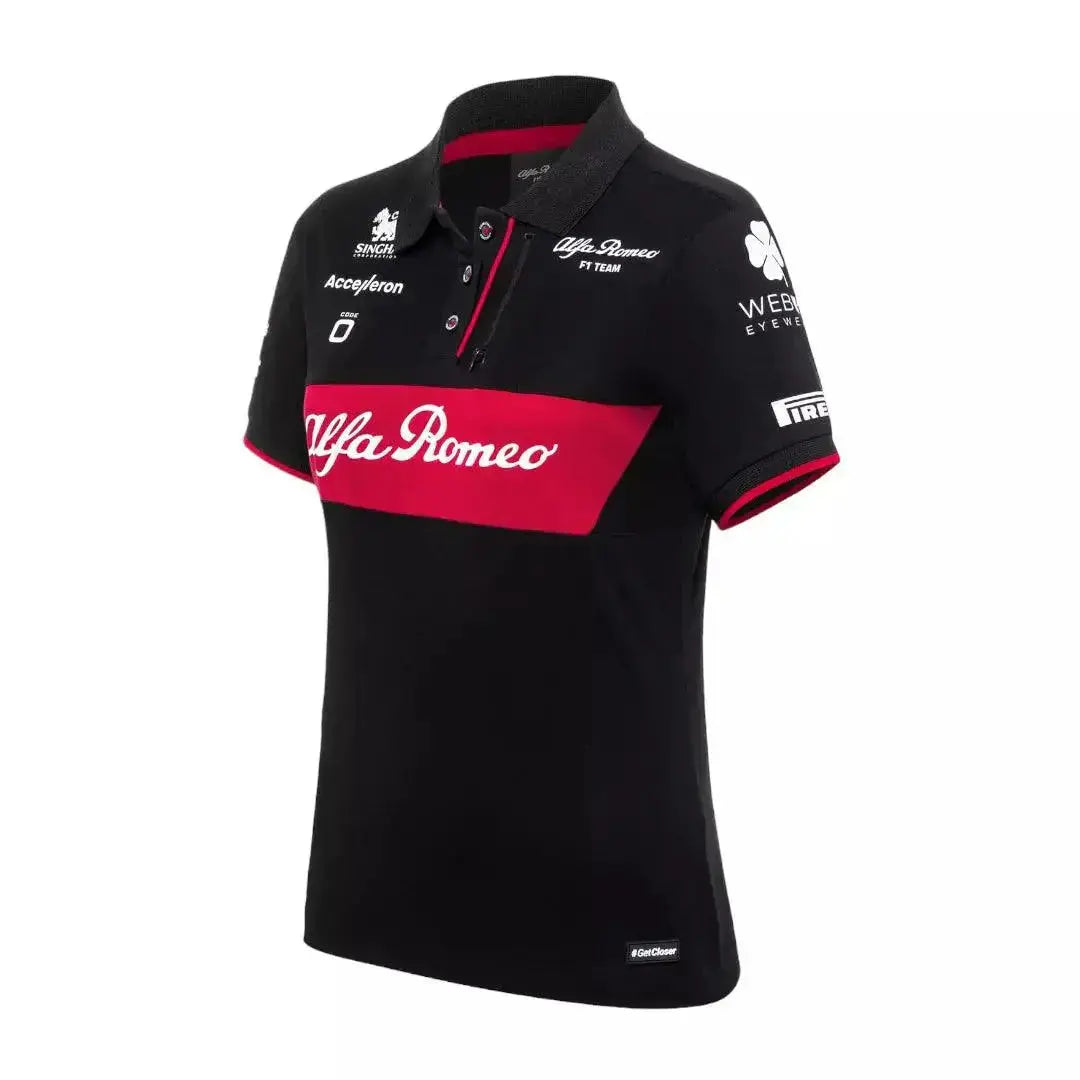 Alfa Romeo Women's Polo Shirt - replica-inspired team gear image 3