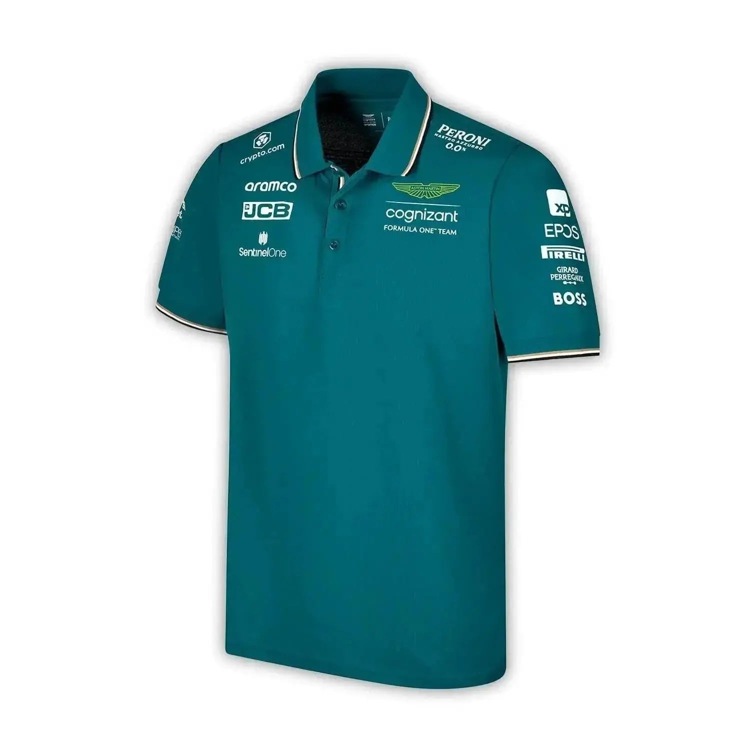 Aston Martin F1 2023 Official Team Polo image 1