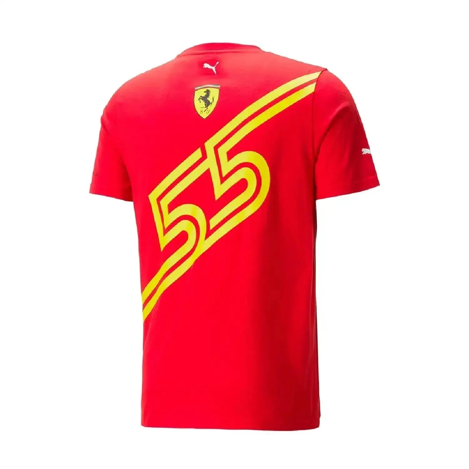 Scuderia Ferrari Sainz 2023 Spanish GP T-Shirt image 2