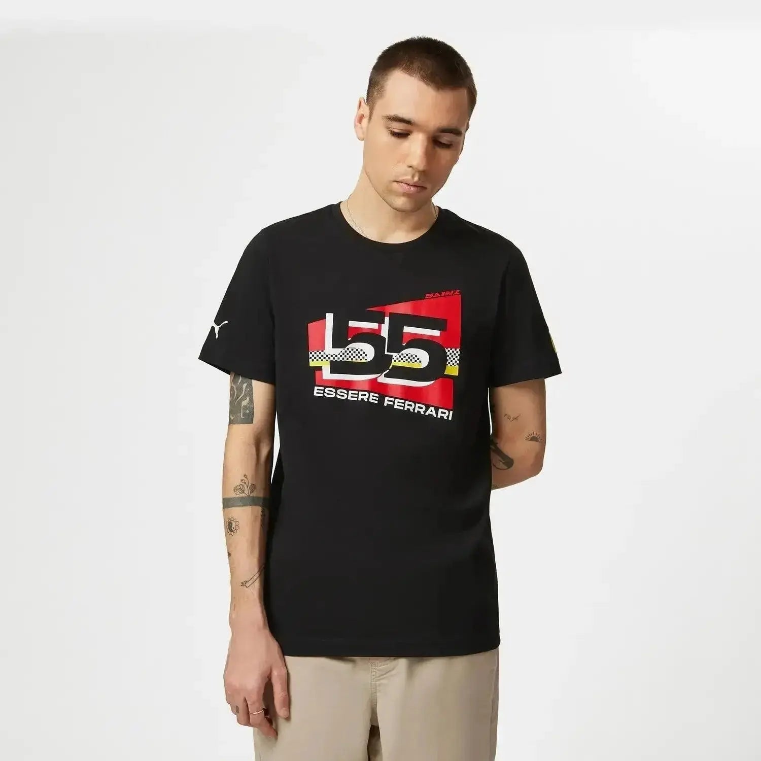 Scuderia Ferrari 2023 Sainz Graphic T-Shirt image 3