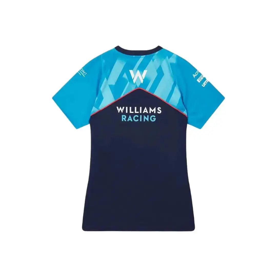 Women's Classic Kit Navy Williams Racing T-Shirt image 2