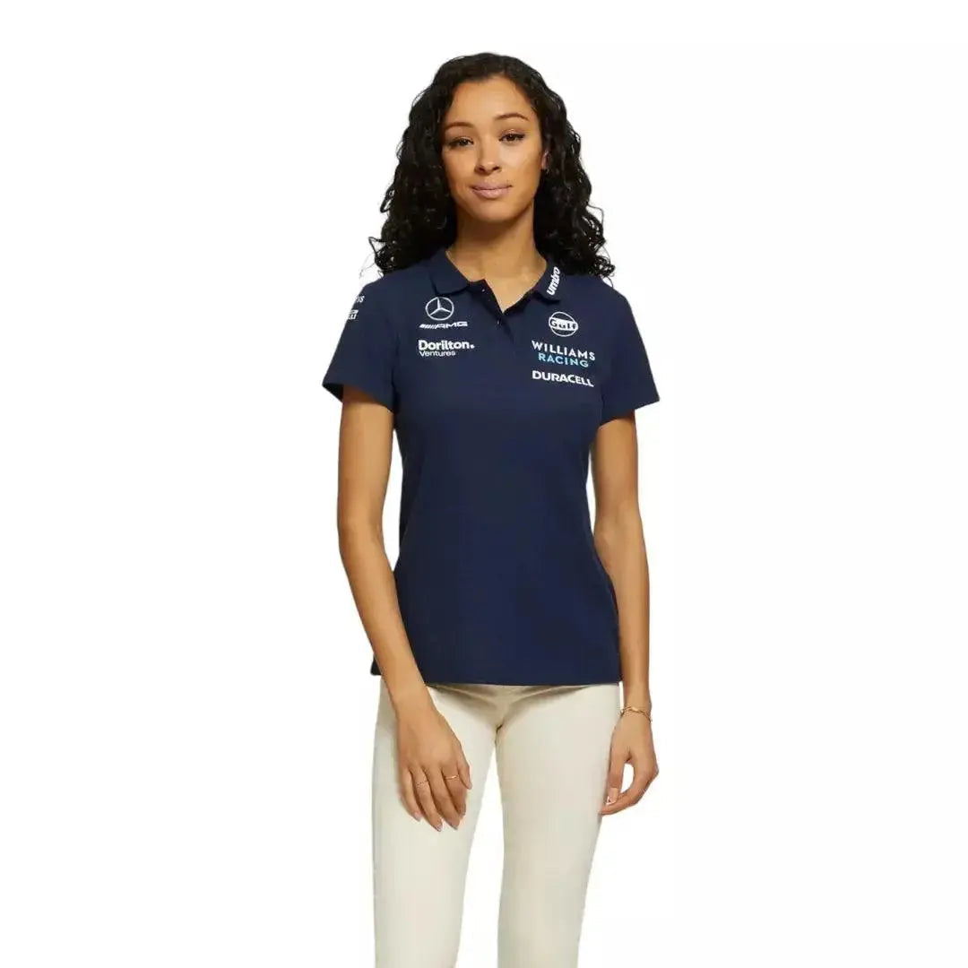 2023 Women's CVC Media Polo Navy image 2