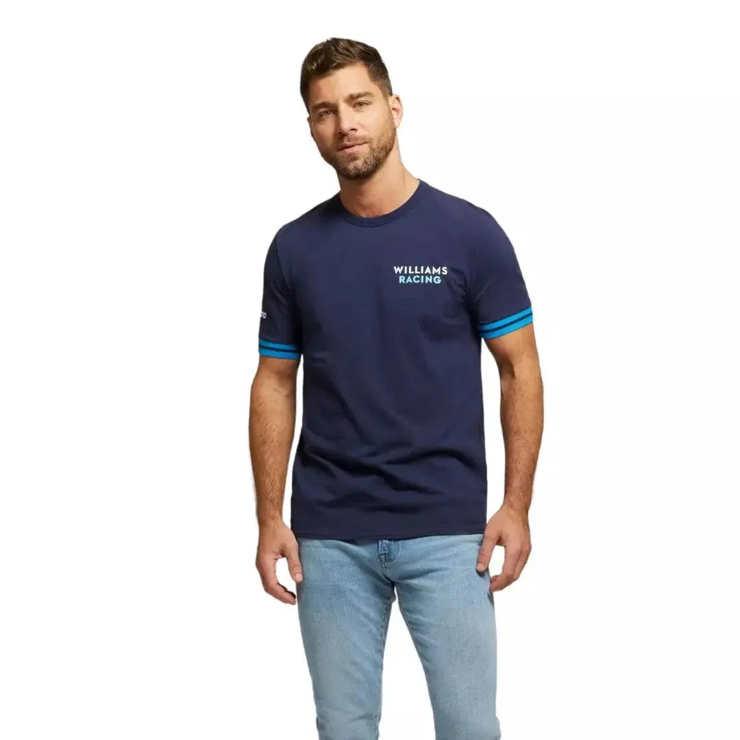 2023 Men's Off Track Presentation Tee Navy image 2