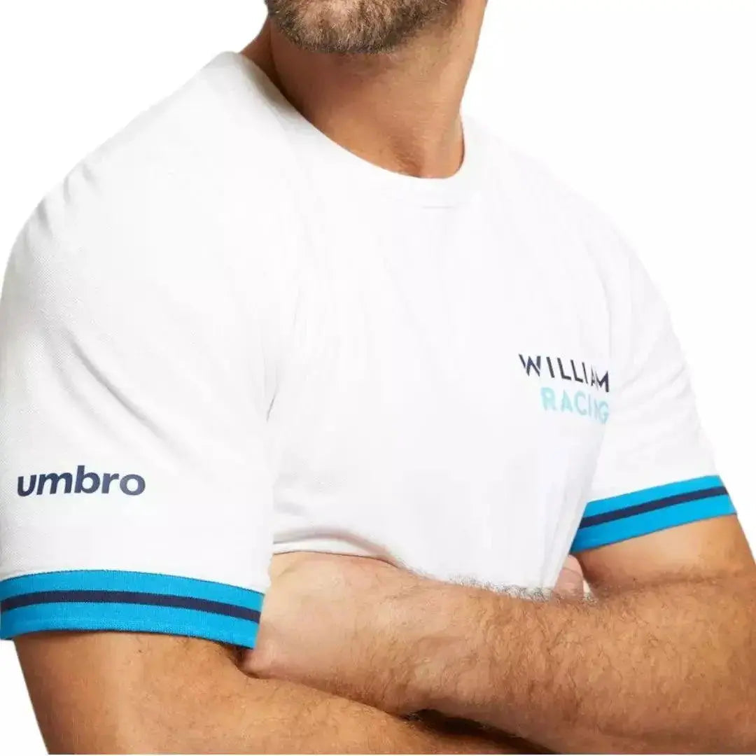 2023 Men's Off Track Presentation Tee White Williams Racing image 4
