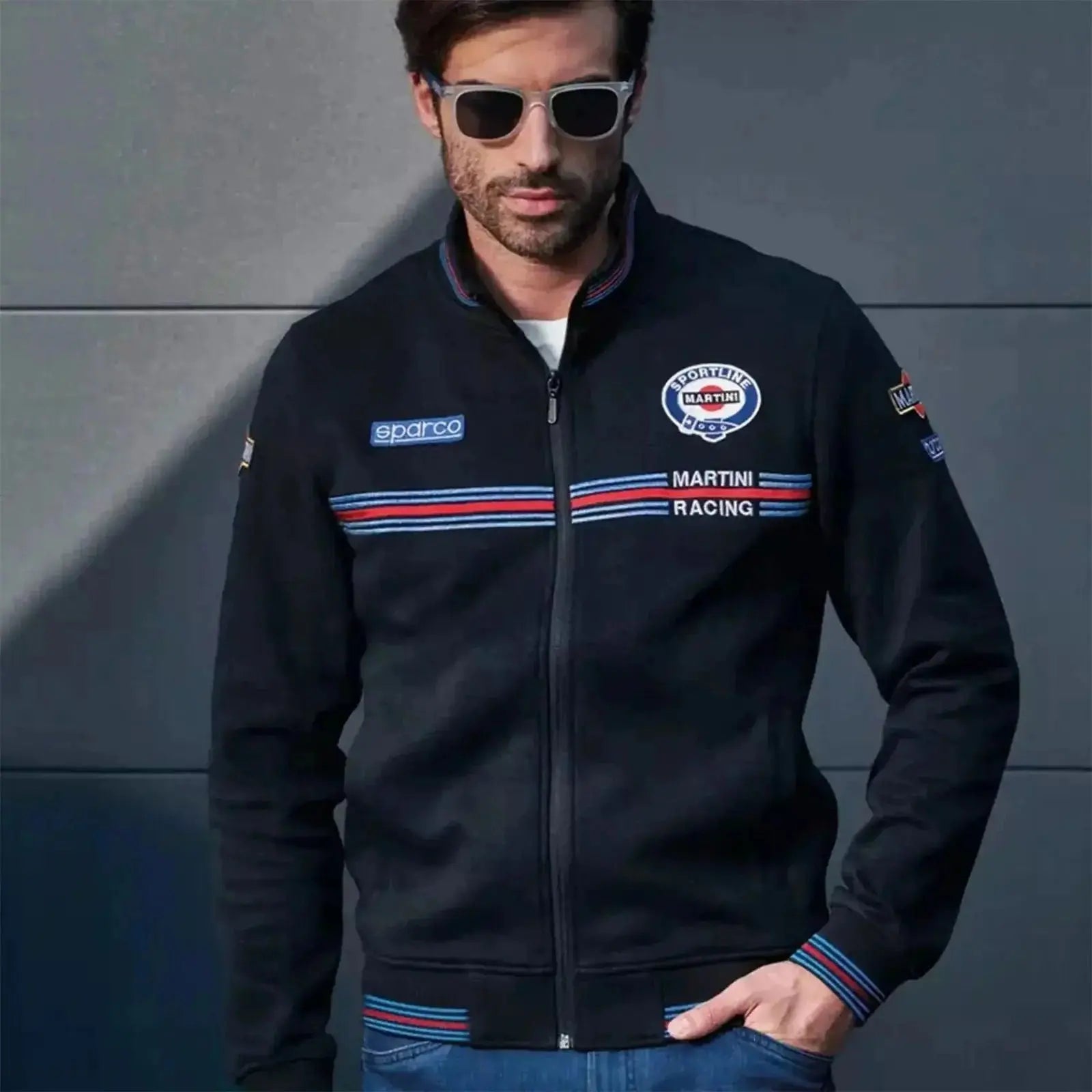 Sparco Full Zip Sweatshirt Martini Racing image 2