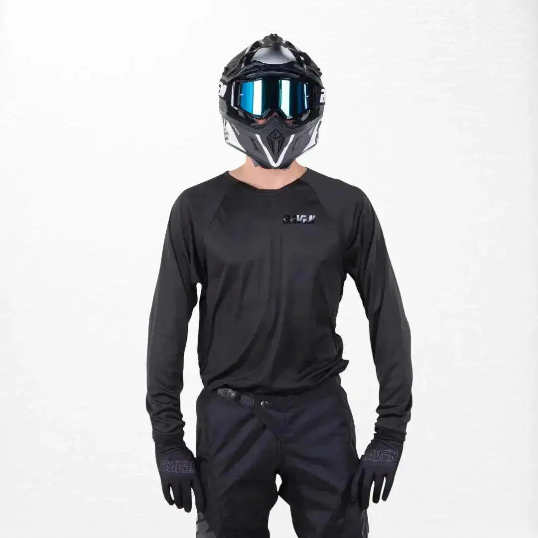 Raven Rival MX Jersey Black image 1