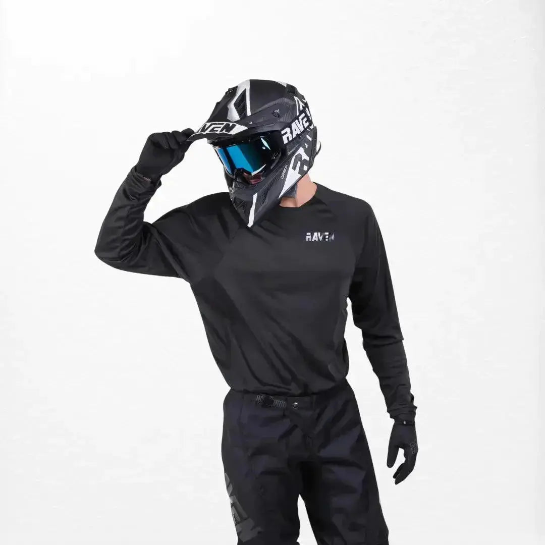 Raven Rival MX Jersey Black image 3