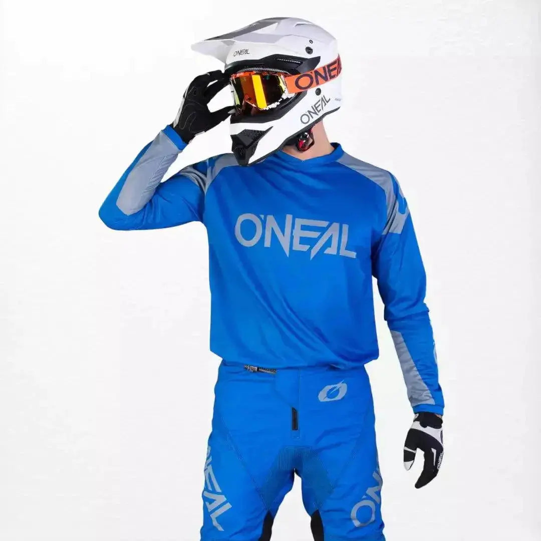 O'Neal Matrix MX Jersey Blue-Gray image 4