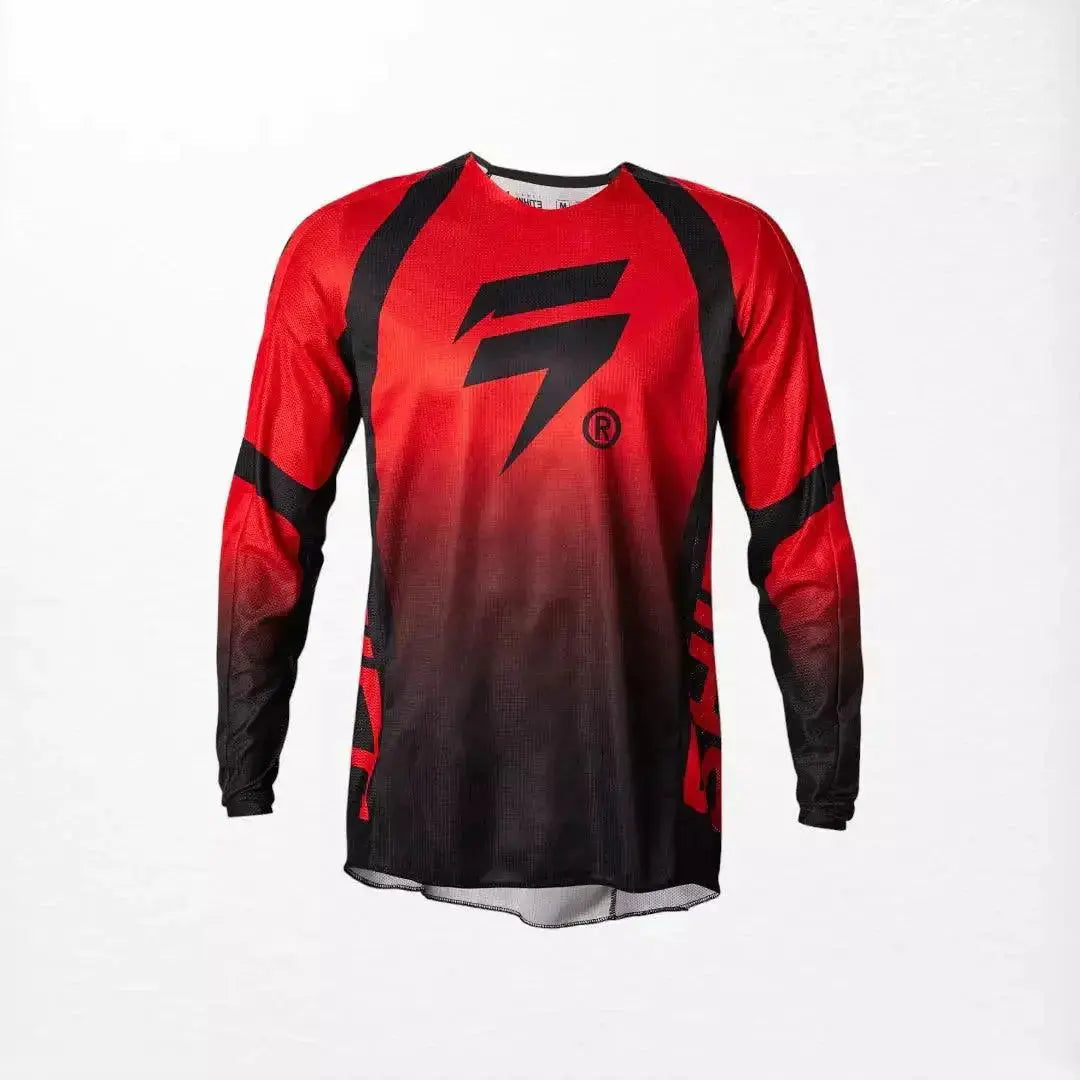 Shift White Label MX Jersey Fluo Red image 1