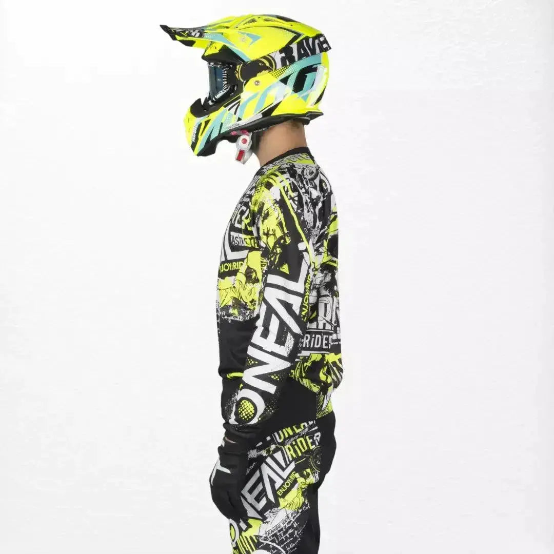 O'Neal Element Jersey Attack Black-HiVis image 3