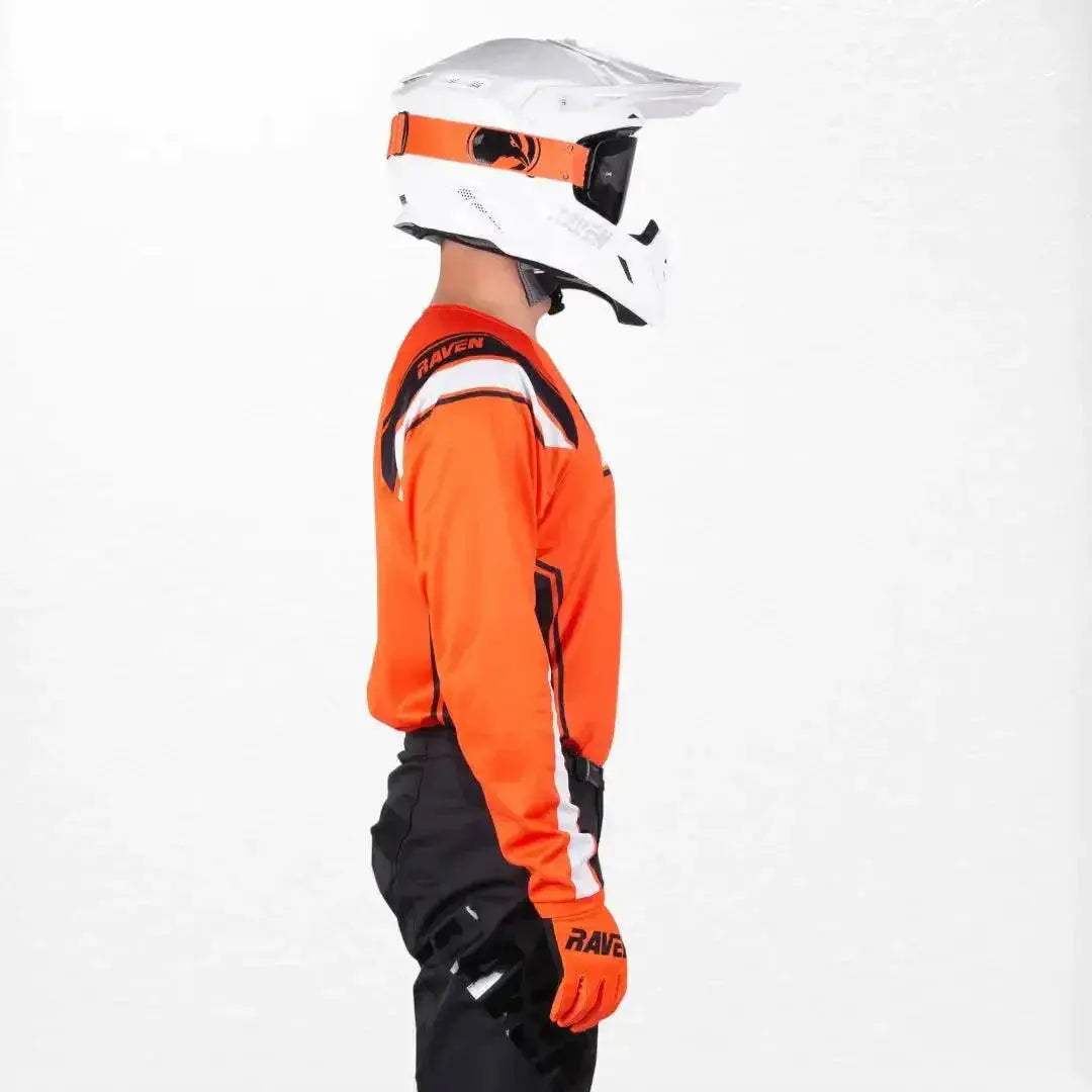 Raven Rival MX Jersey Orange-Black image 4