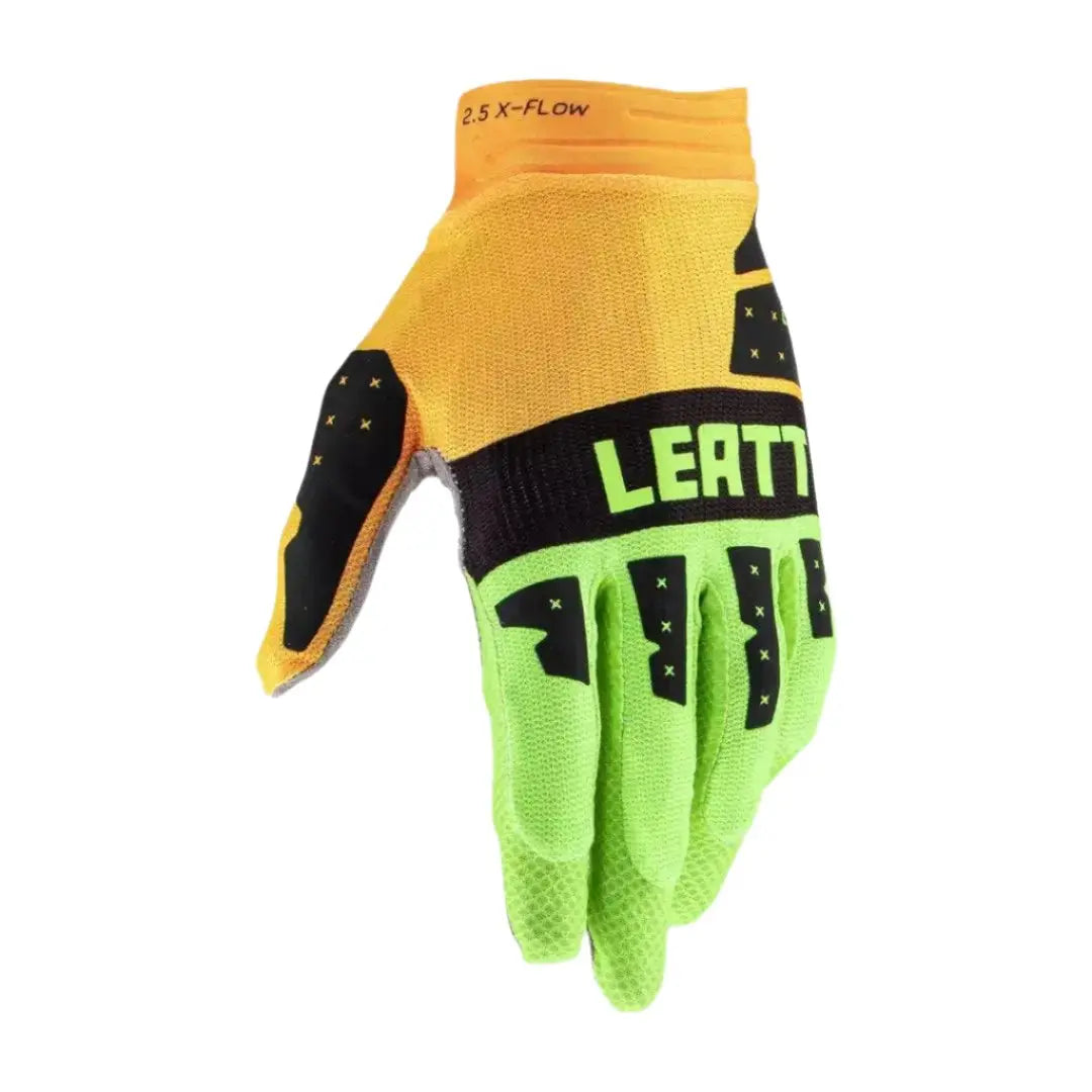 Leatt Moto 2.5 X-Flow MX Gloves Citrus image 1