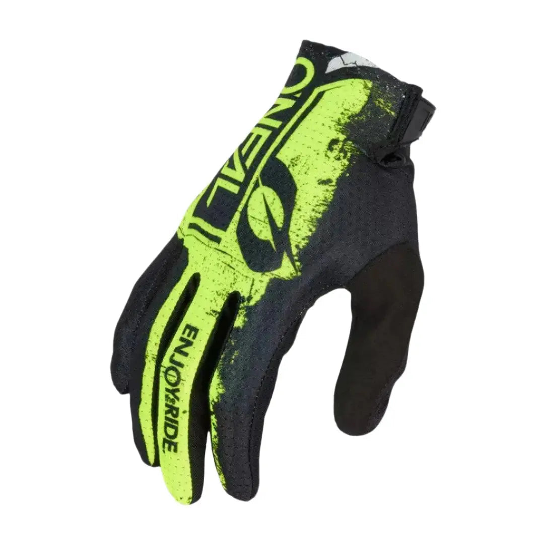O'Neal MATRIX SHOCKER V.23 MX Gloves Black-Neon Yellow image 1