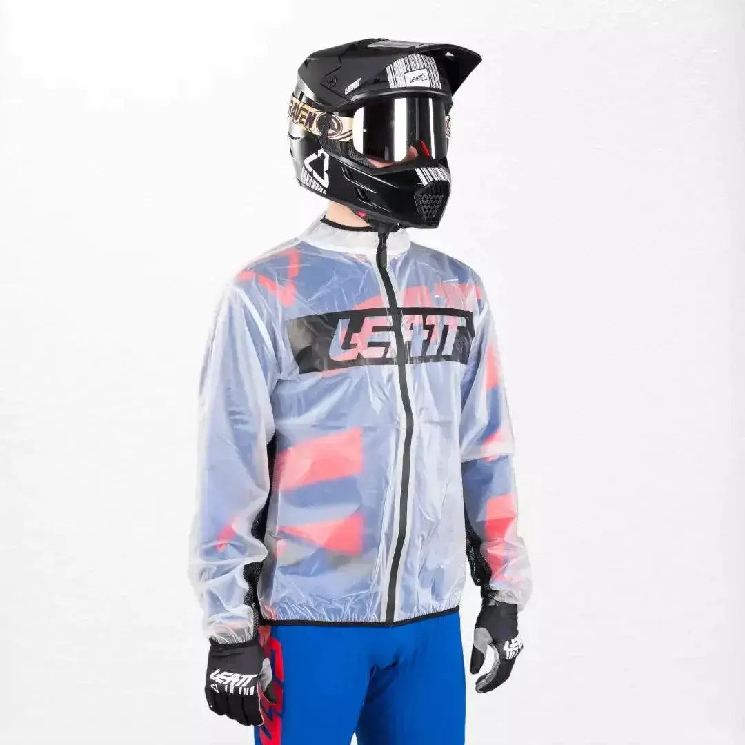 Leatt Race Cover Rain Jacket Translucent image 1