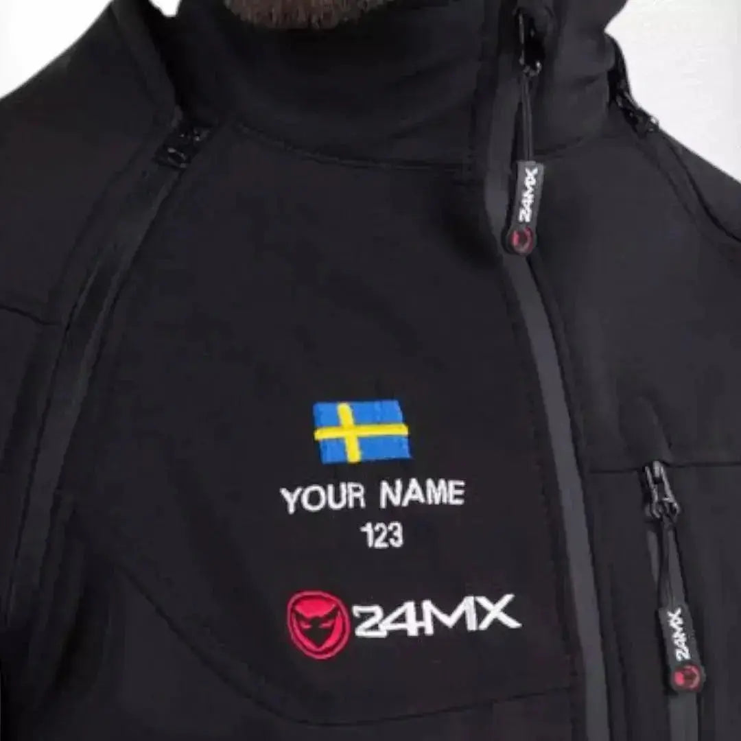Personalized 24MX Team Softshell with Detachable Sleeves image 4