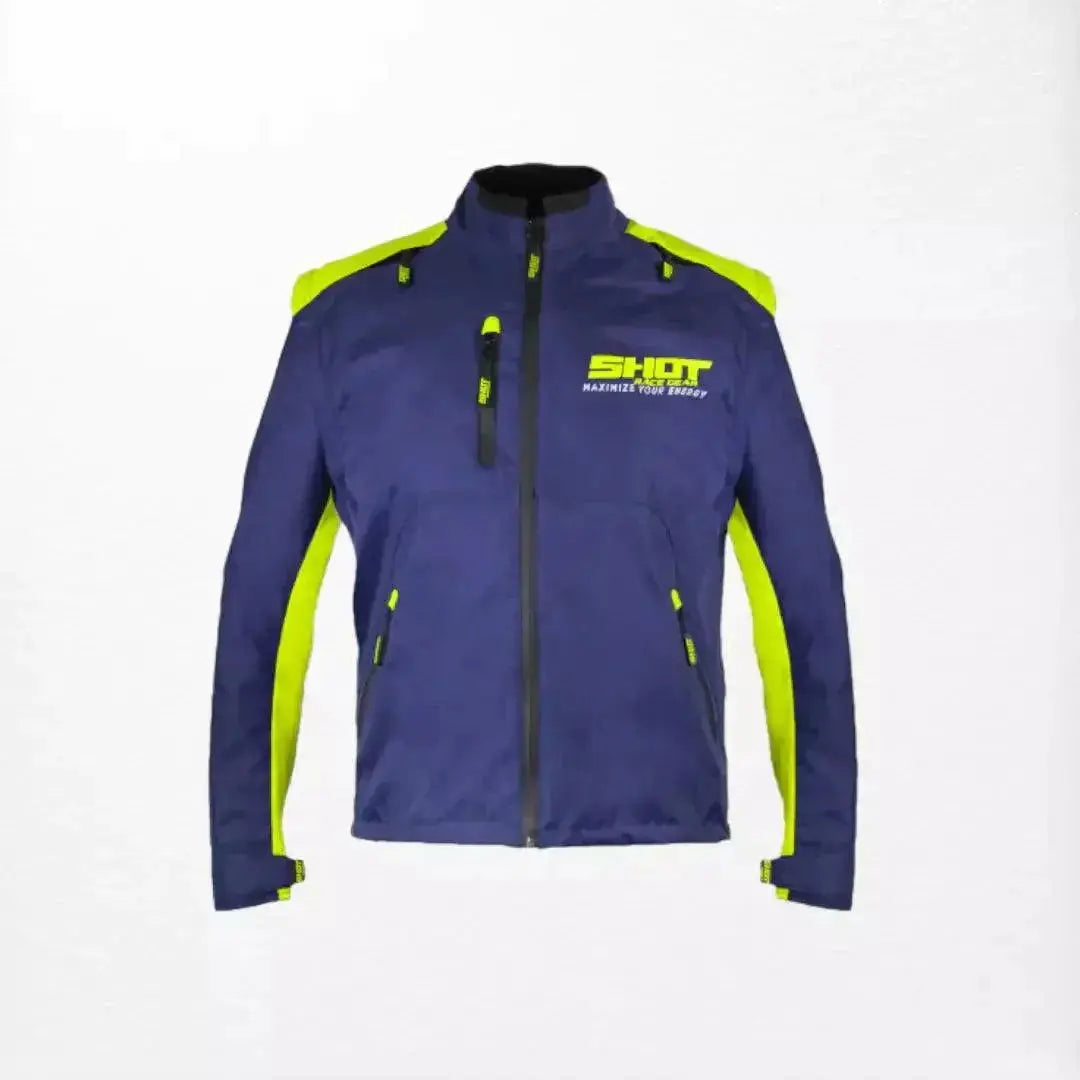 Shot Contact Enduro Jacket Blue-Neon Yellow image 1