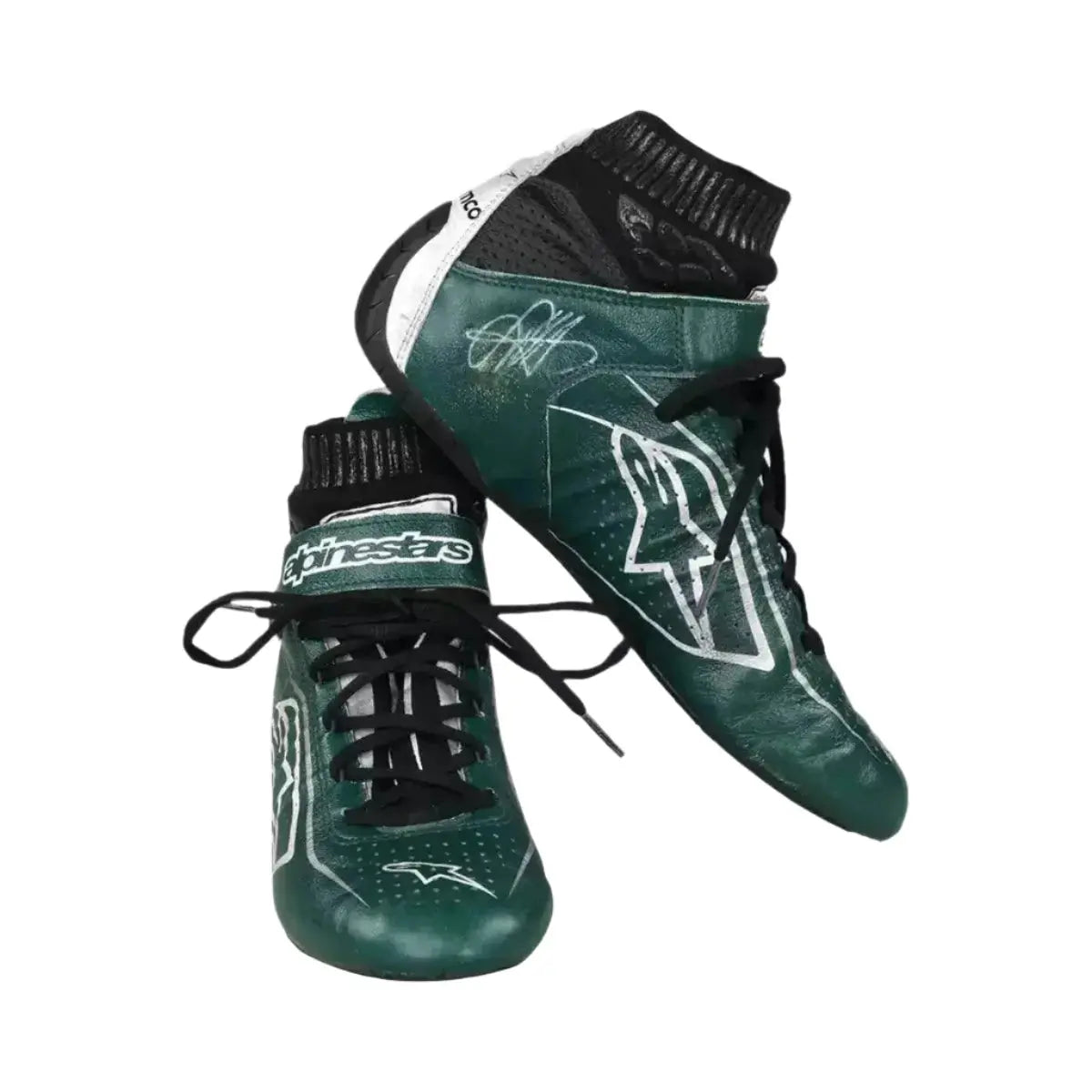 Sebastian Vettel 2022 Aston Martin F1 Team Race Boots image 1