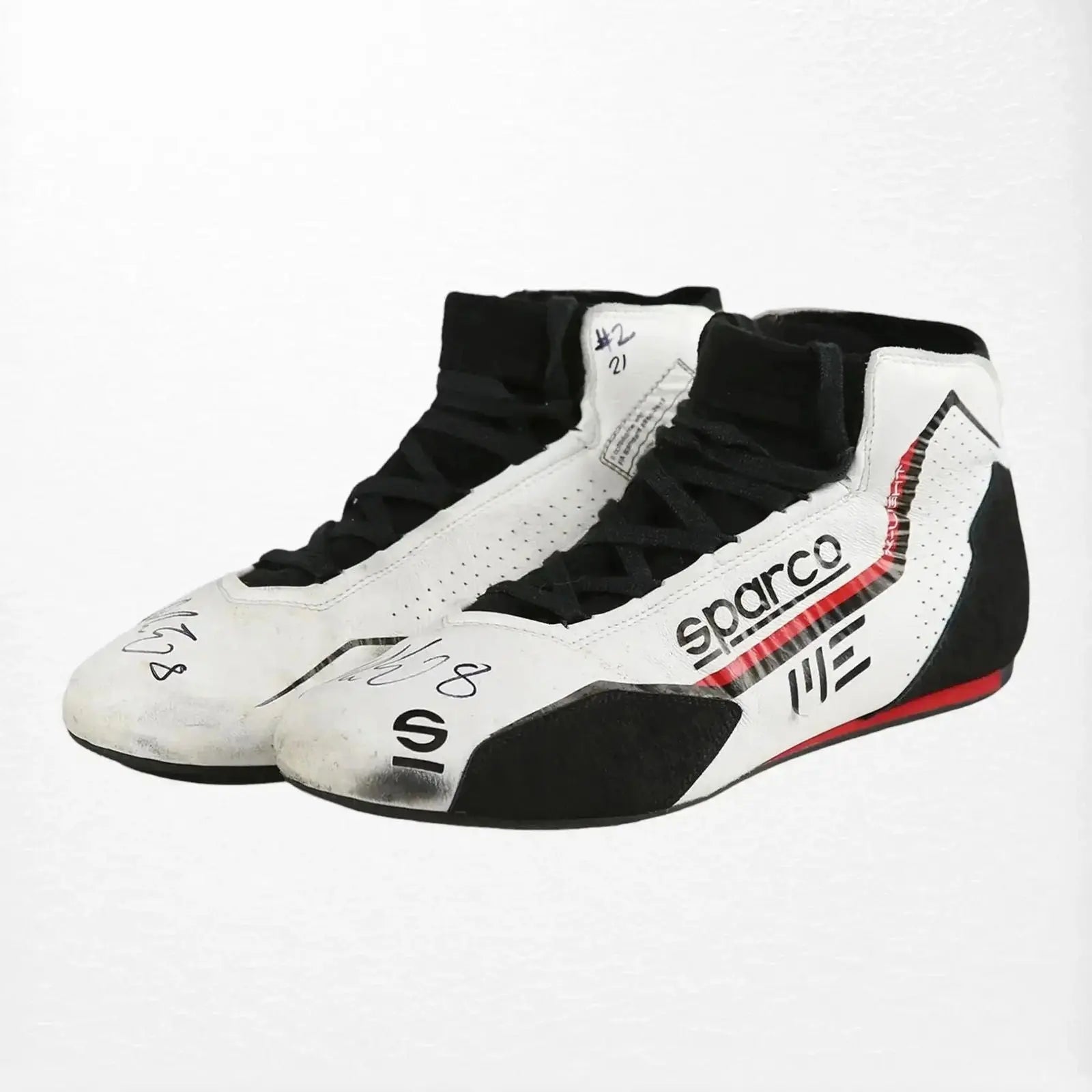 Marcus Ericsson Race Boots Used Indy 500 2021 image 5