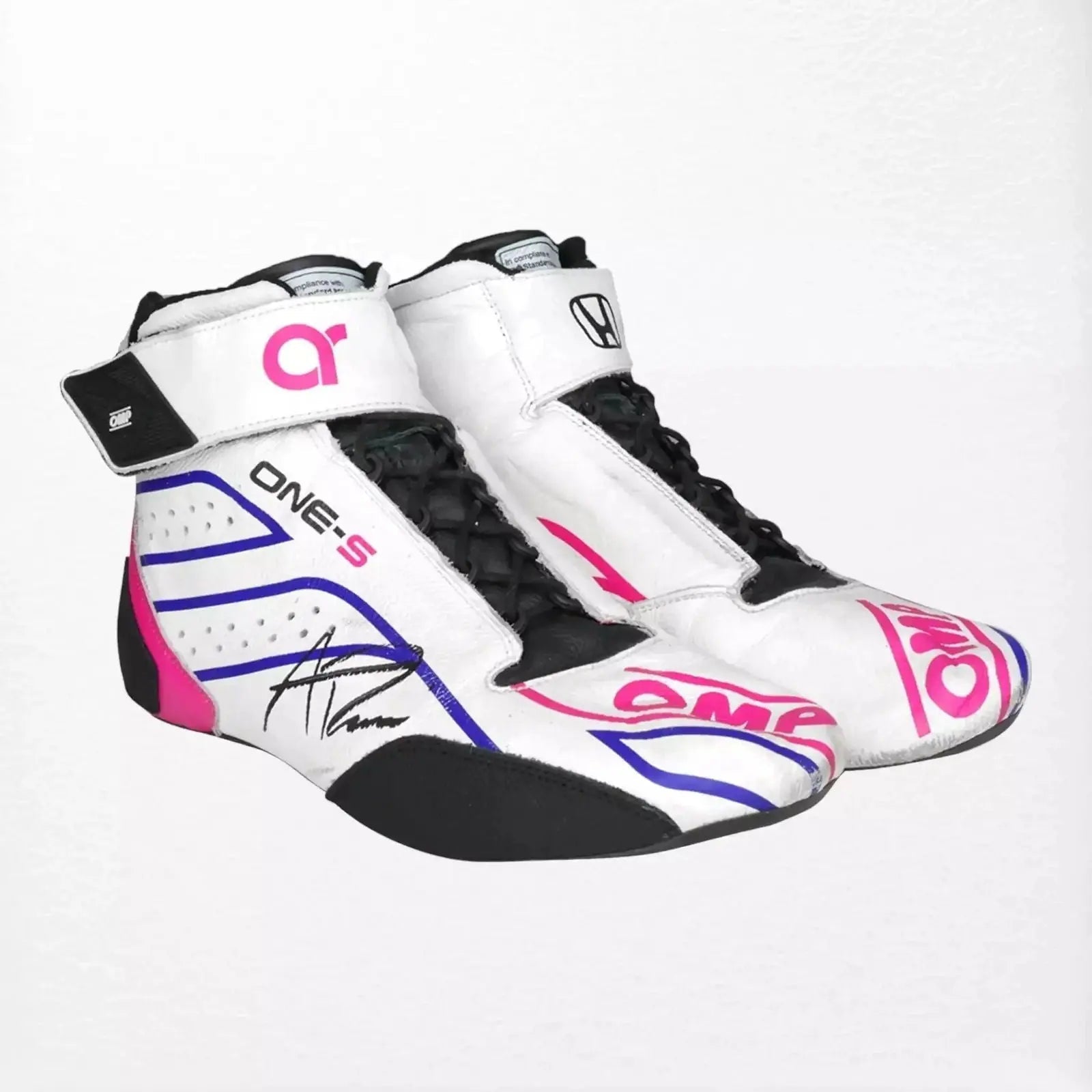 Alexander Rossi 2022 Race Winning Gallagher Grand Prix Boots image 2