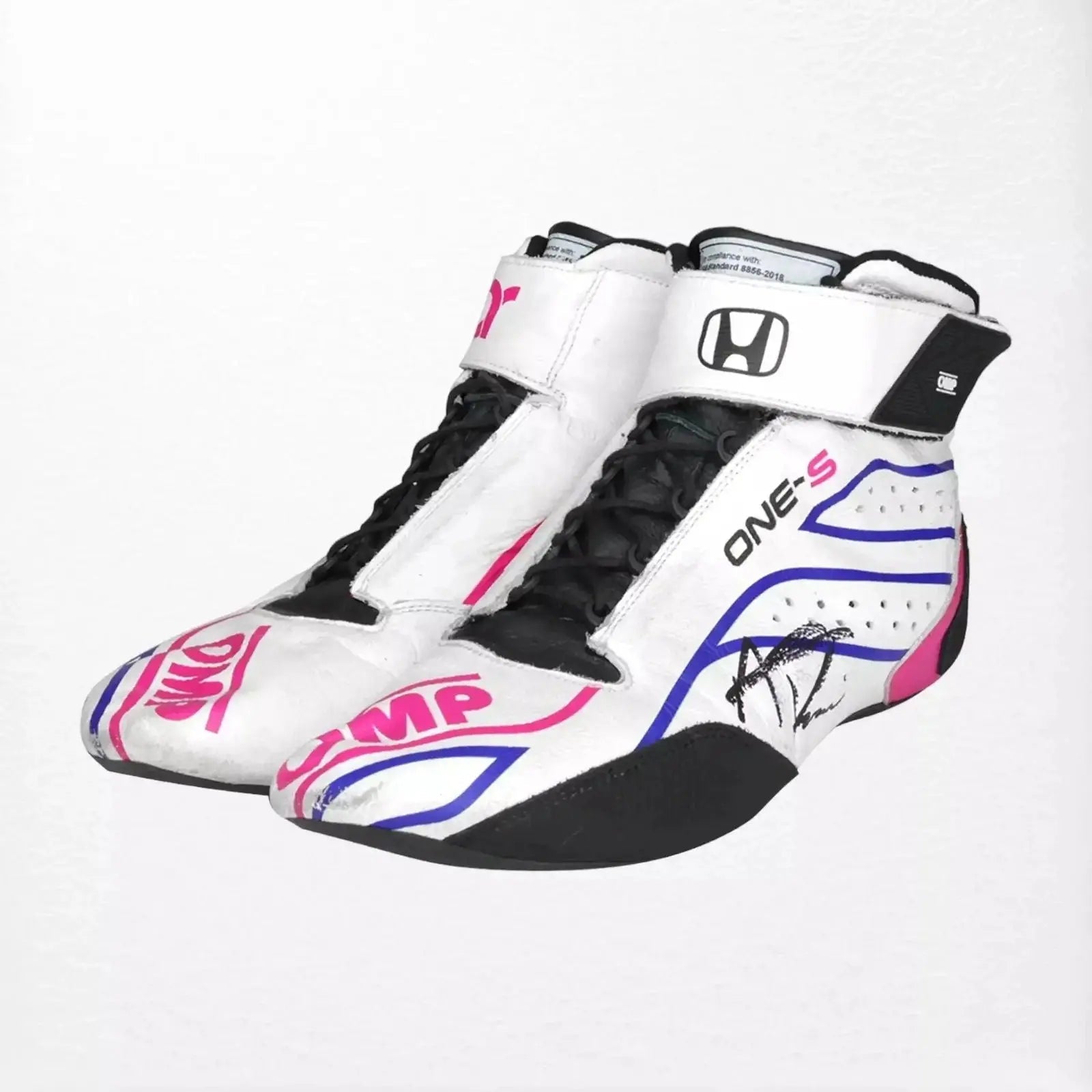 Alexander Rossi 2022 Race Winning Gallagher Grand Prix Boots image 3