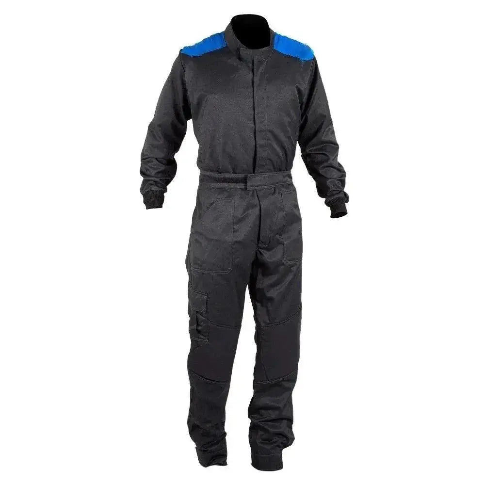 MECHANIC SUIT BLACK-DAZZLING BLUE image 1