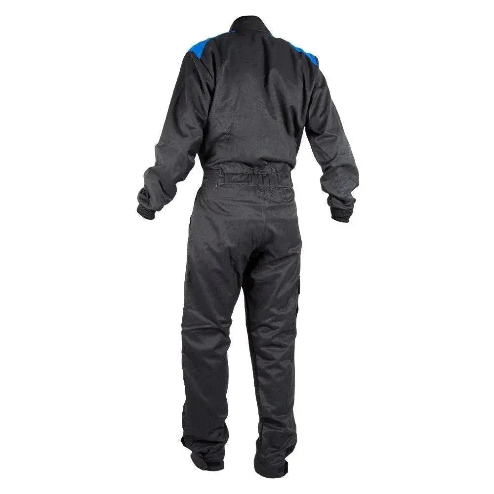MECHANIC SUIT BLACK-DAZZLING BLUE image 2