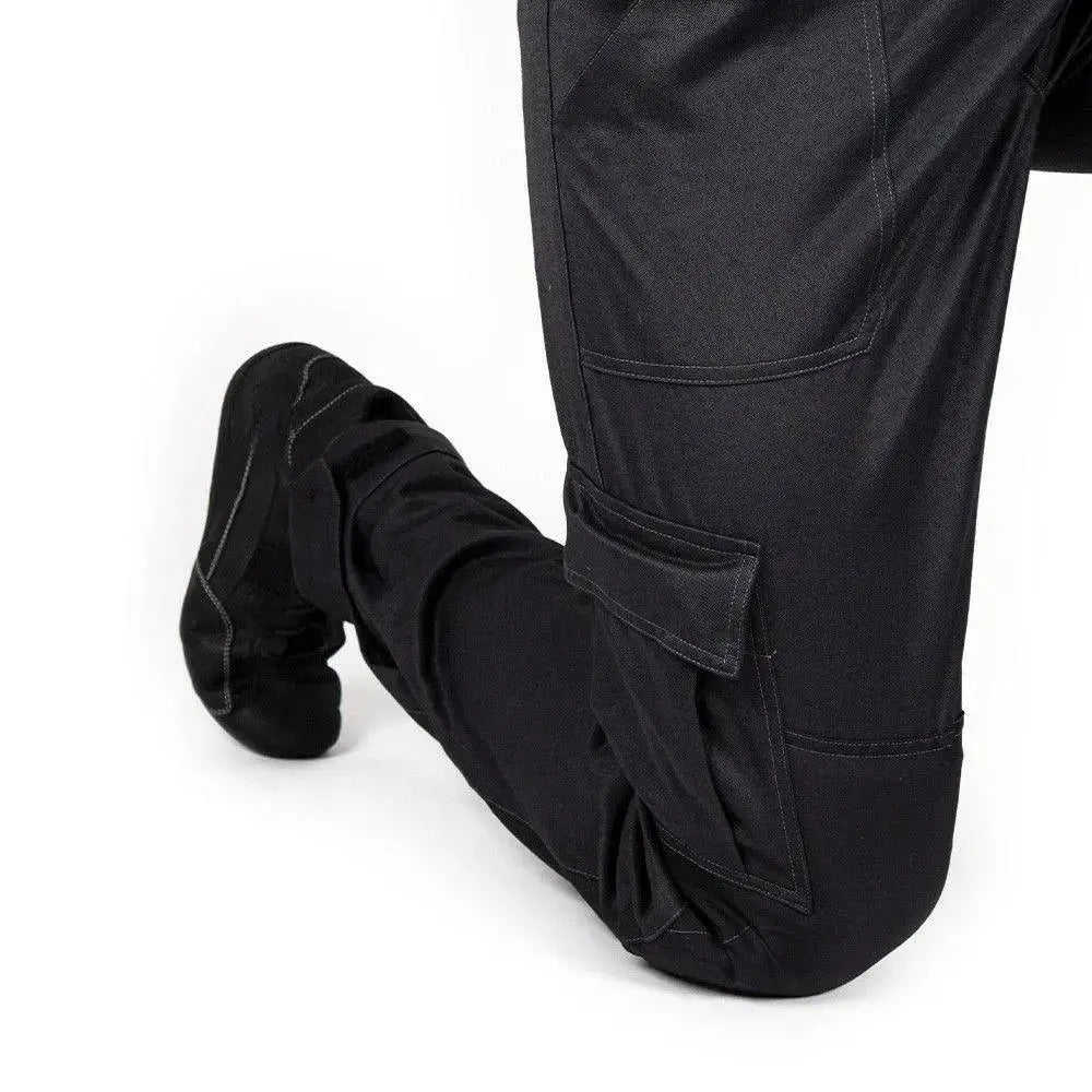 MECHANIC SUIT BLACK-DAZZLING BLUE image 5