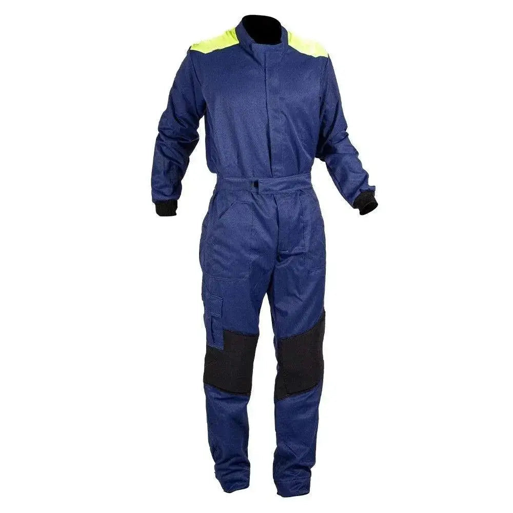 MECHANIC SUIT NAVY-FLUOR YELLOW image 1