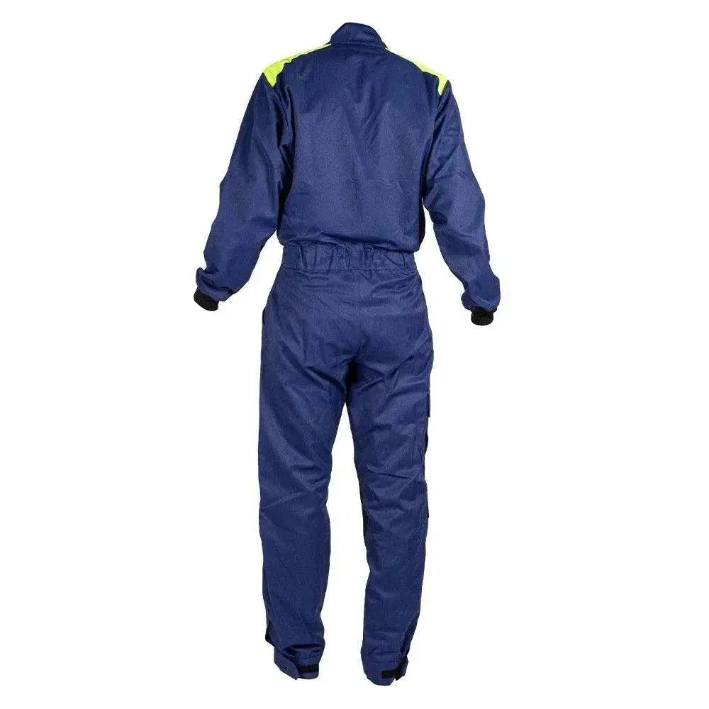 MECHANIC SUIT NAVY-FLUOR YELLOW image 2