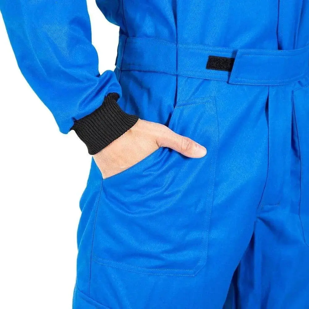 MECHANIC SUIT DAZZLING BLUE-WHITE image 3