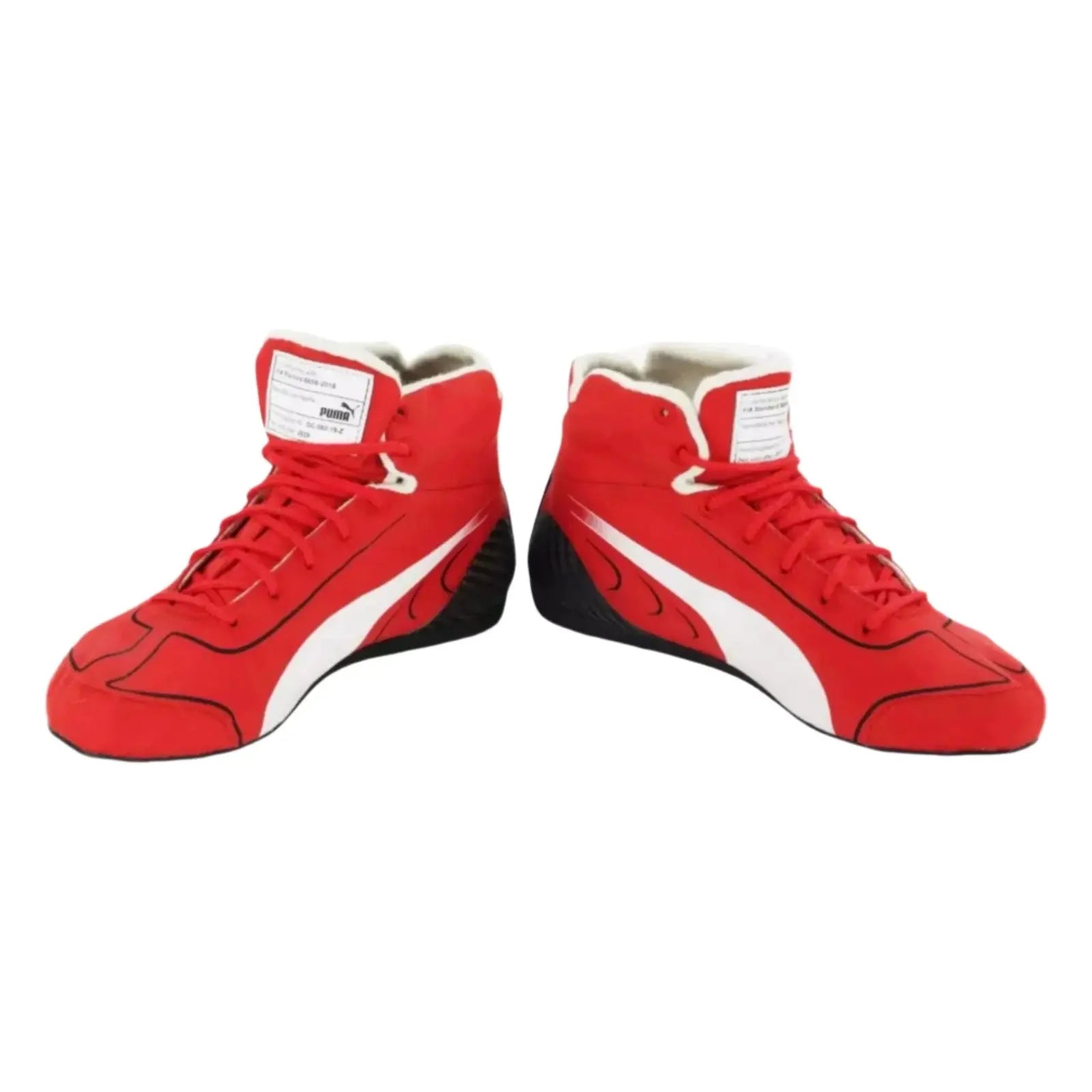 2020 Sebastian Vettel Ferrari F1 Race Boots image 4