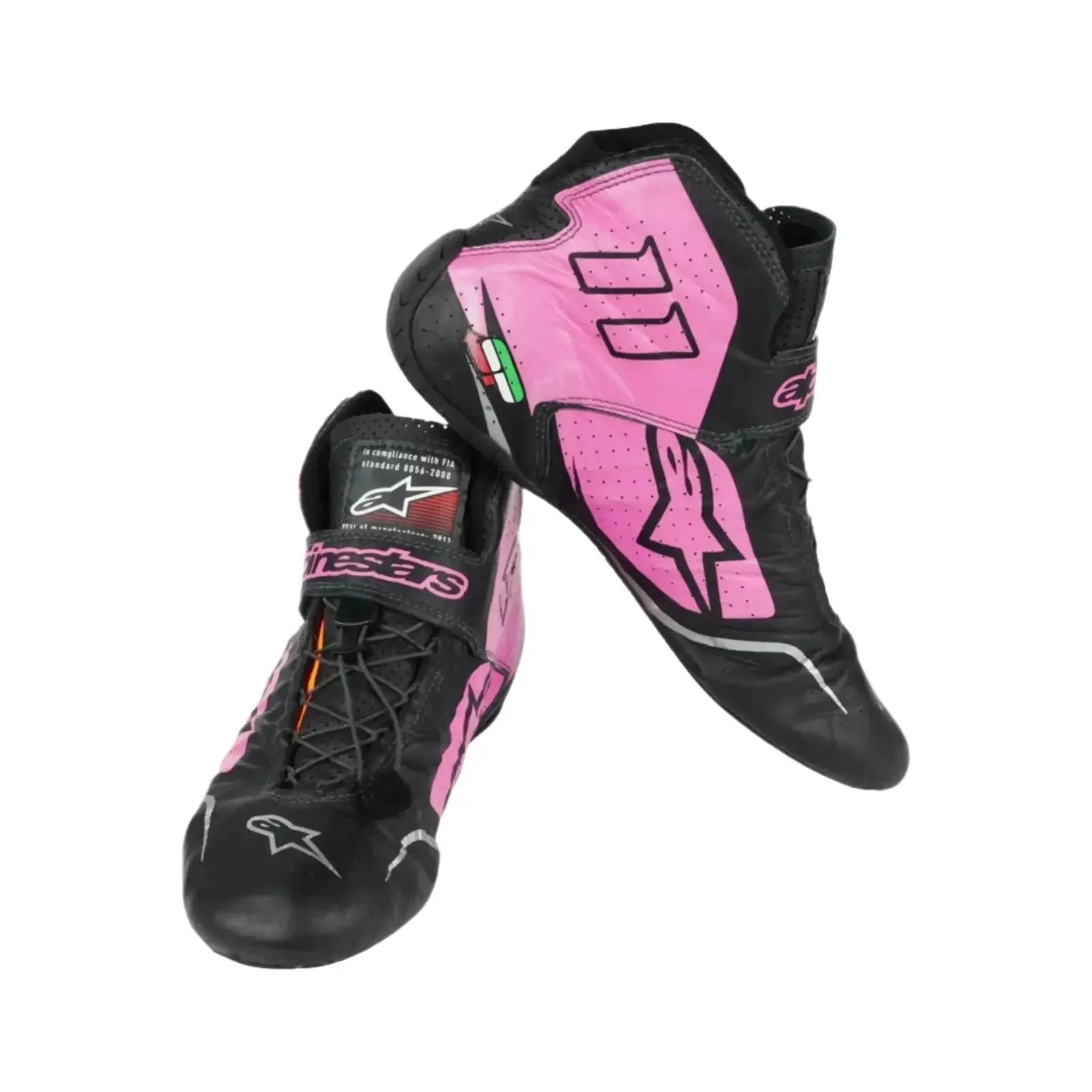 2017 Sergio Perez Alpinestars F1 Race Boots image 1