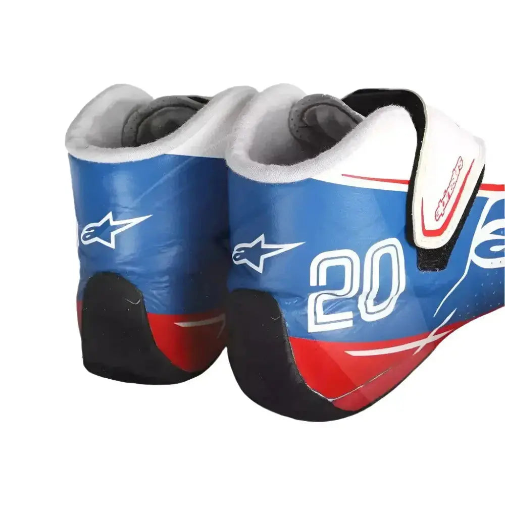 Kevin Magnussen Race Boots - Official 2022 Italian GP Edition image 3