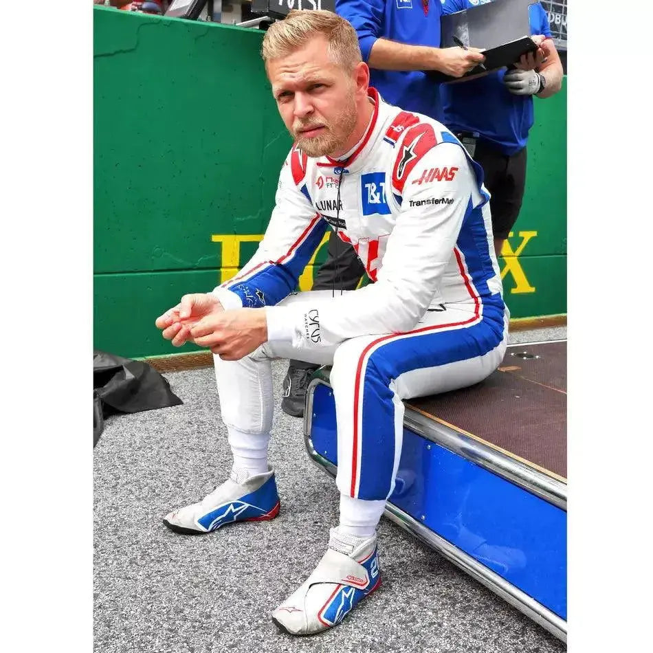 Kevin Magnussen Race Boots - Official 2022 Italian GP Edition image 5