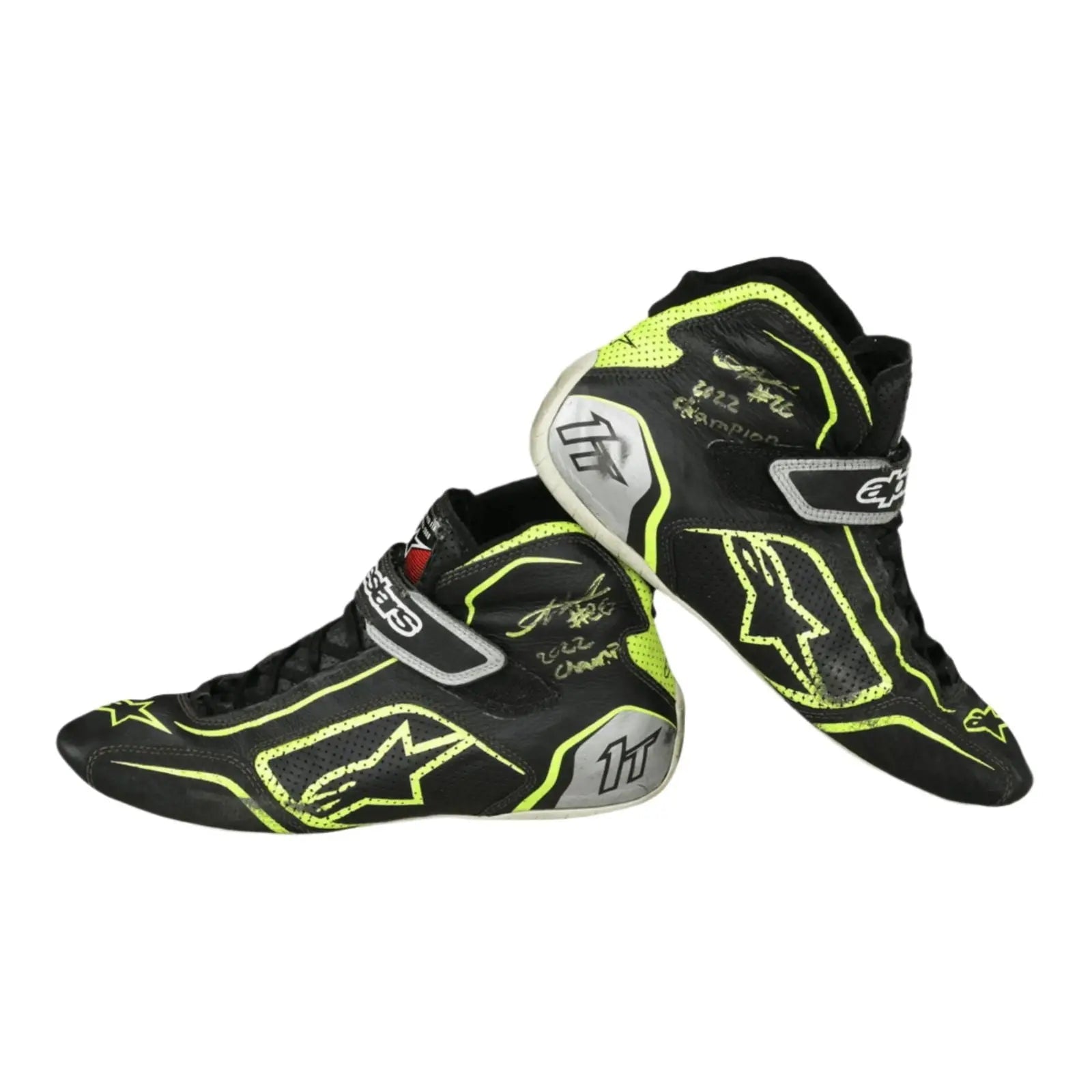2022 Linus Lunqvist Championship HMD Indy Light Boots image 1