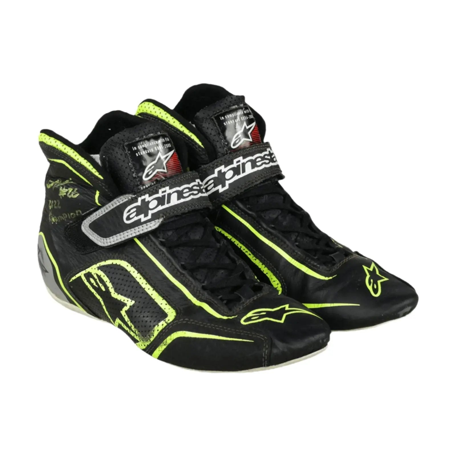 2022 Linus Lunqvist Championship HMD Indy Light Boots image 2