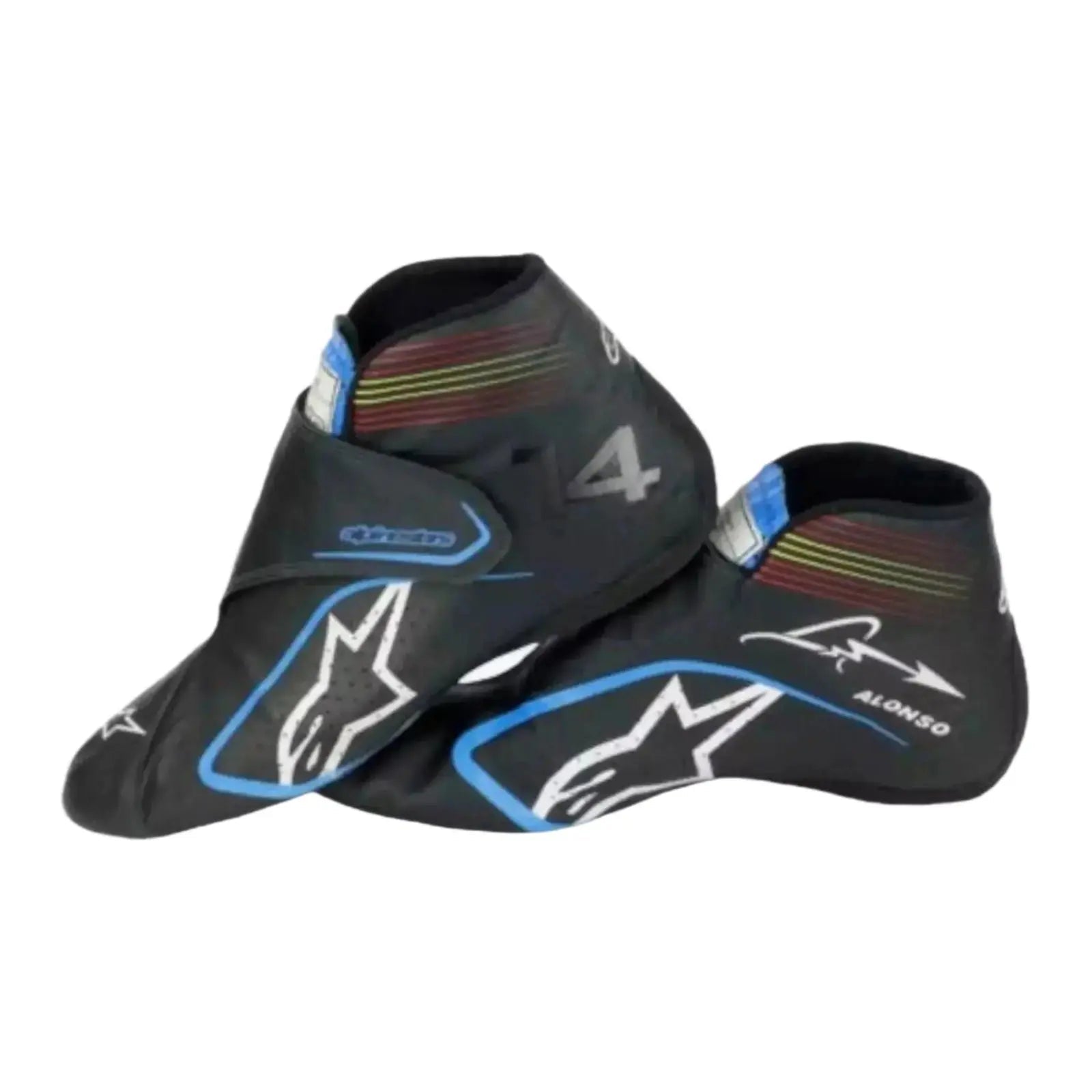 Fernando Alonso Alpine F1 Team Racing boots 2021 image 1