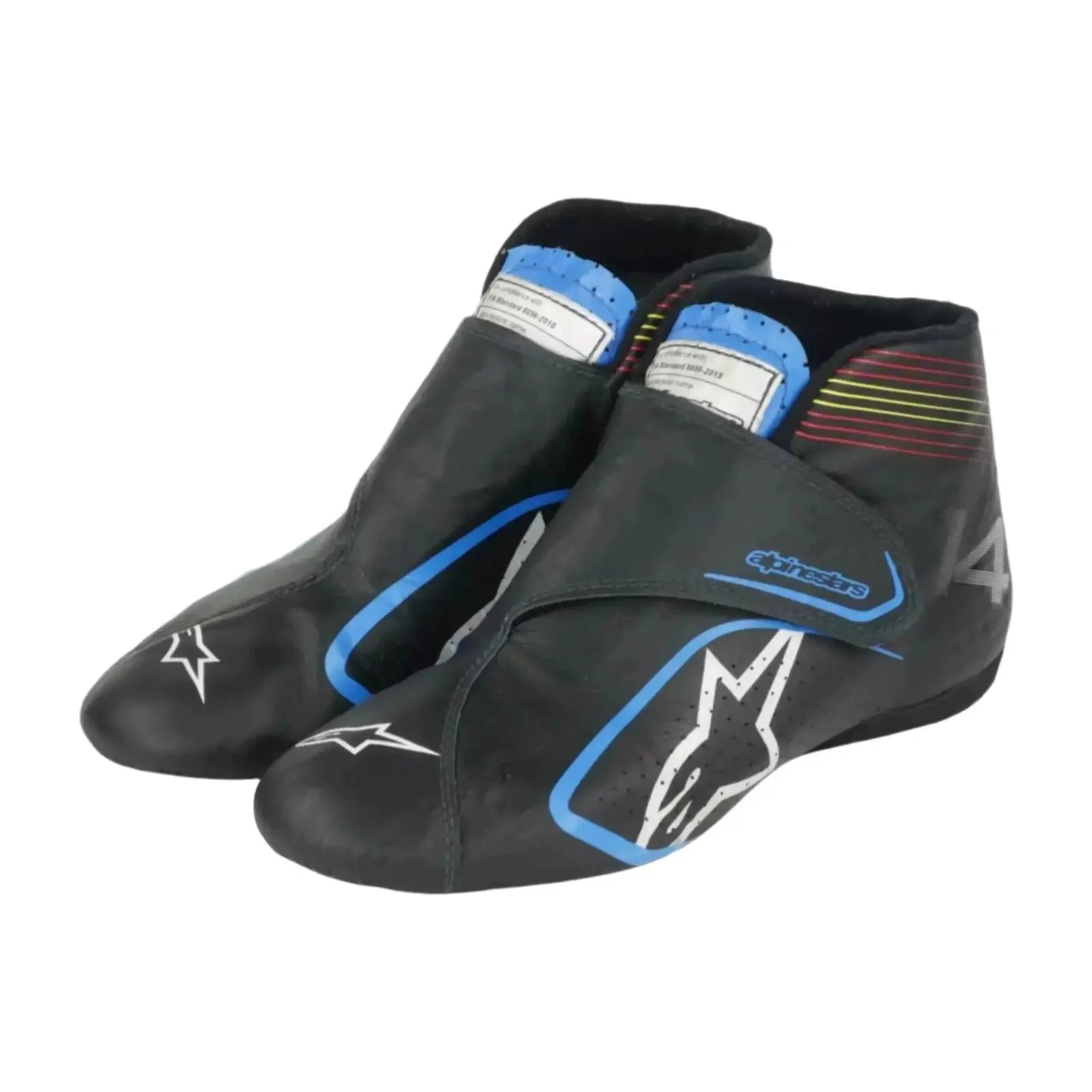 Fernando Alonso Alpine F1 Team Racing boots 2021 image 3