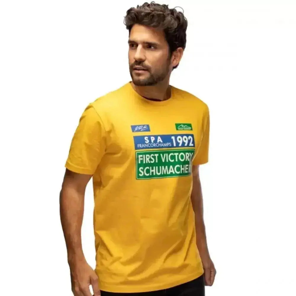 Michael Schumacher T-Shirt First GP Victory 1992 image 1