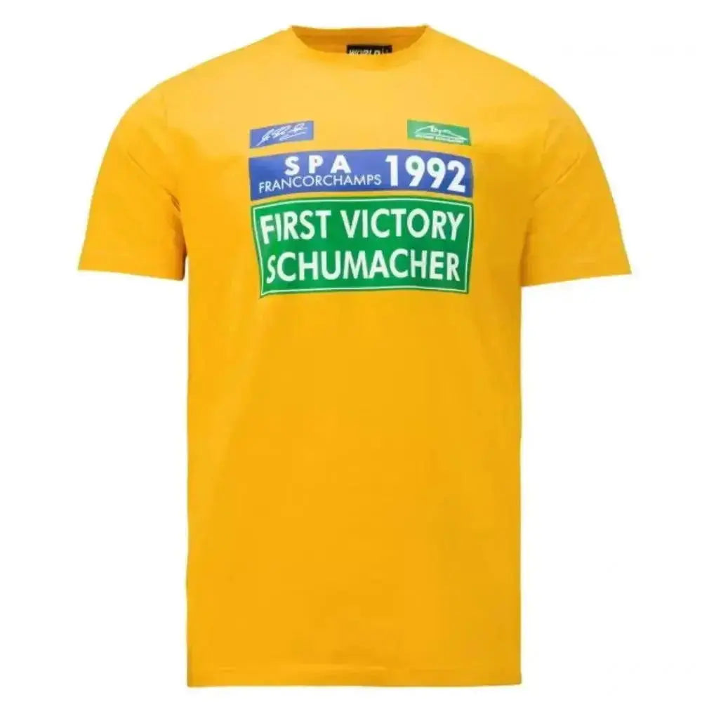 Michael Schumacher T-Shirt First GP Victory 1992 image 3