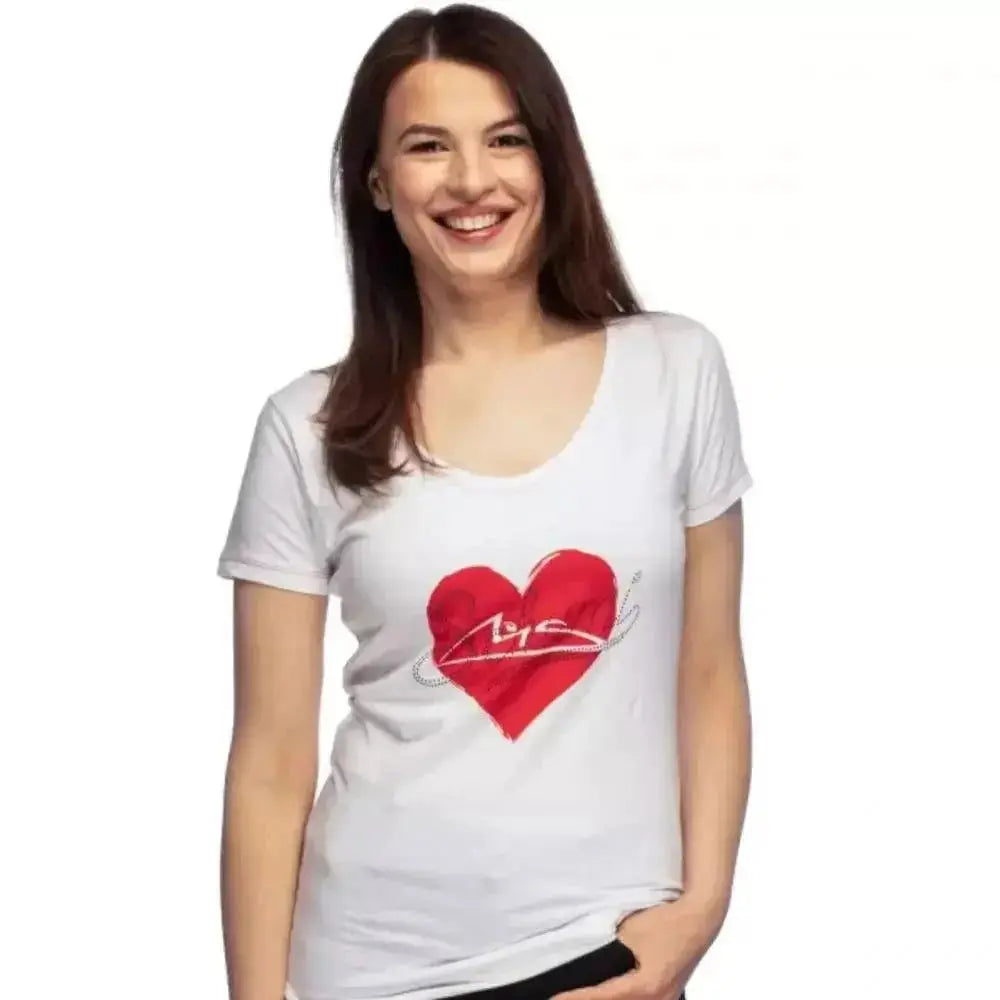 Michael Schumacher Lady T-Shirt Heart image 1