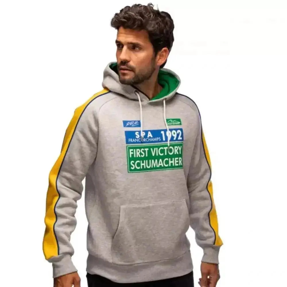 Michael Schumacher Hoodie First GP Victory 1992 image 1