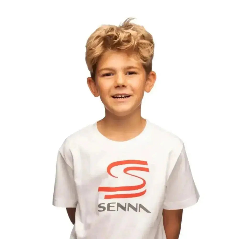 Ayrton Senna T-Shirt Senna Kids White image 1