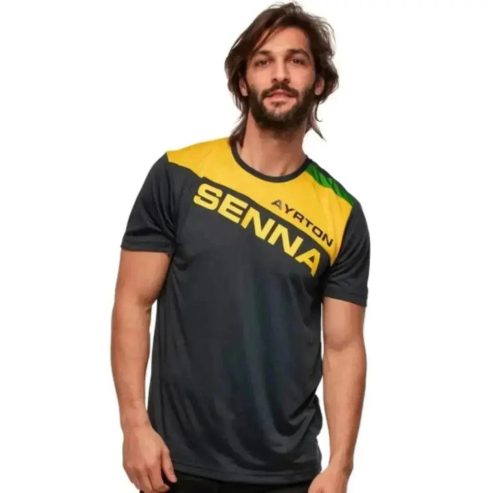Ayrton Senna T-Shirt Racing II image 1