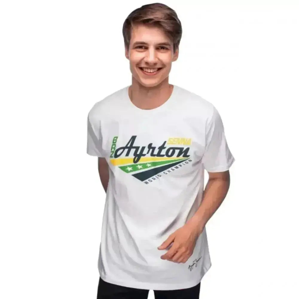 Ayrton Senna T-Shirt World Champion image 1