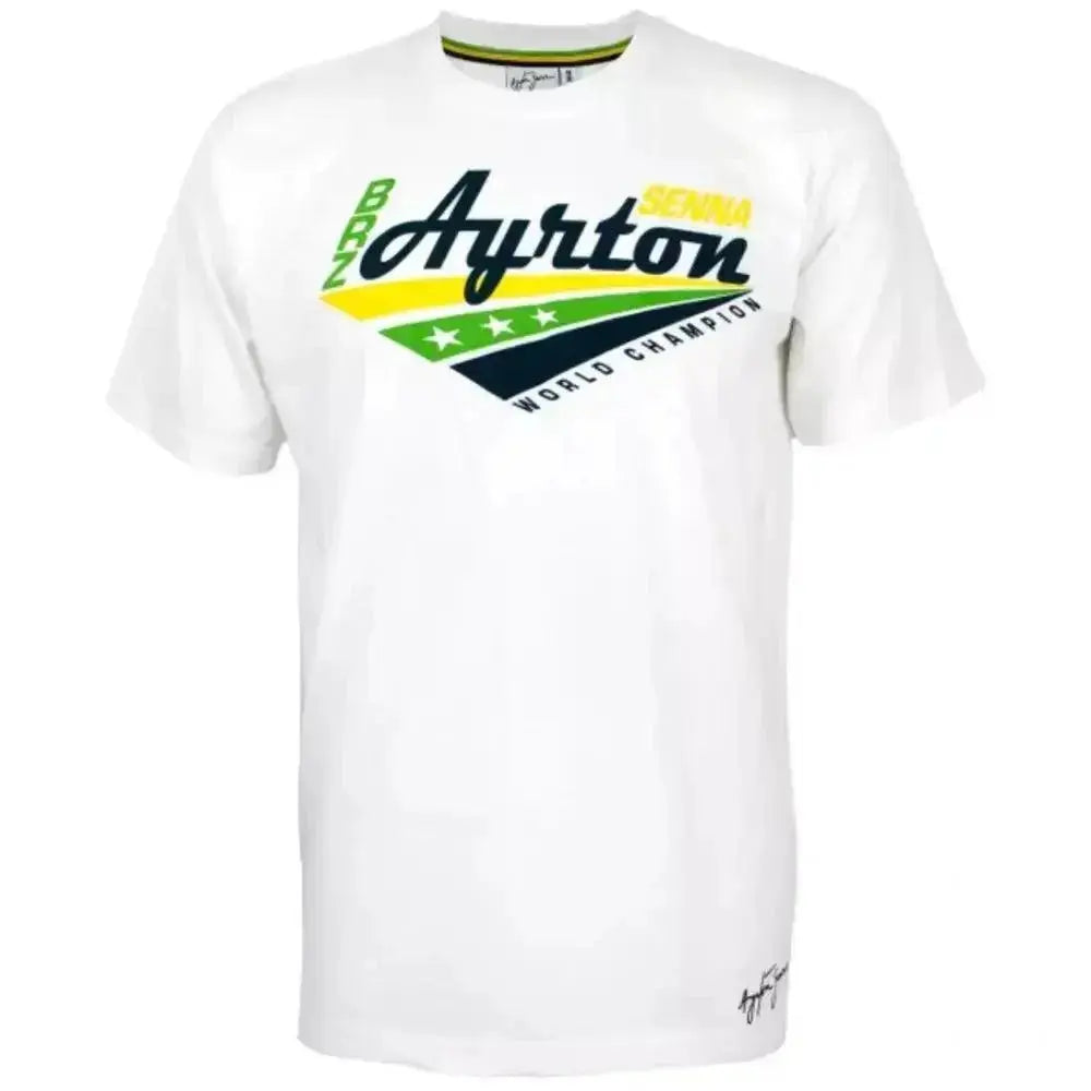 Ayrton Senna T-Shirt World Champion image 3