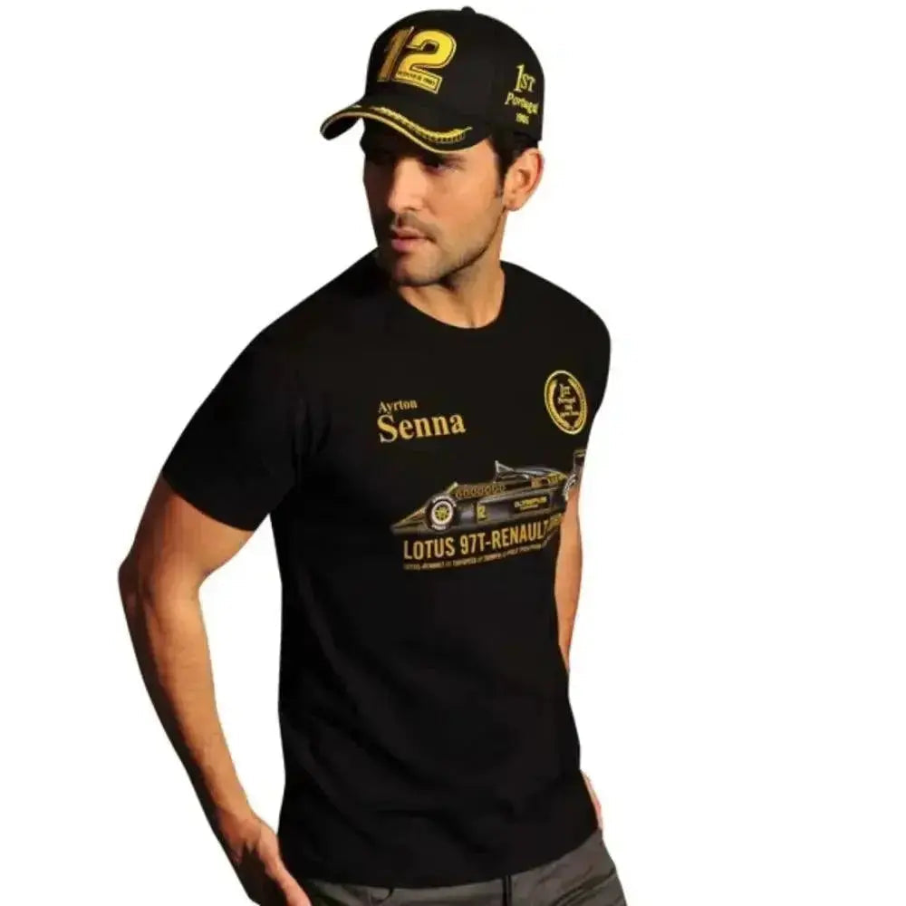 Ayrton Senna T-Shirt 1st Victory Portugal image 1