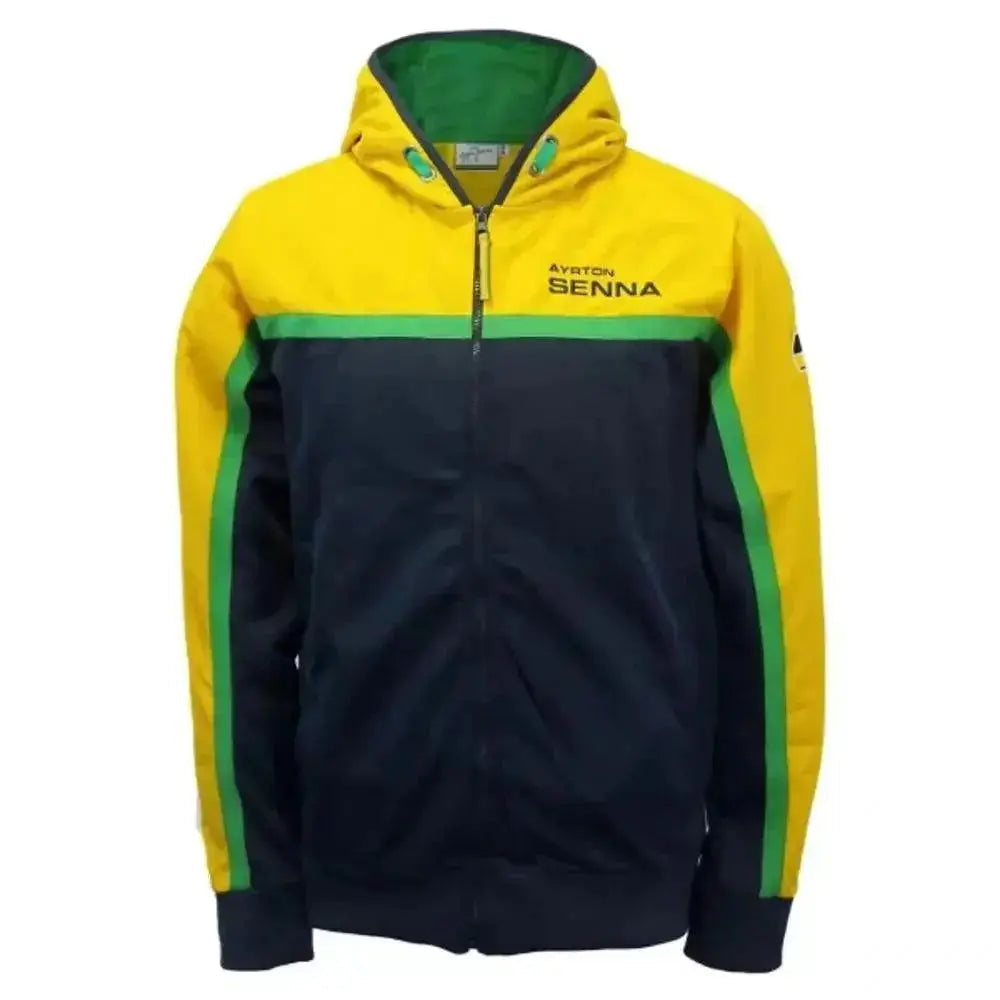 Ayrton Senna Zip Hoodie Helmet image 1